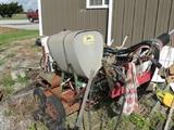 John deere chemical sprayer, tank, pump