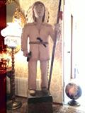 Amusement park prop -- live size hand painted Indian chief