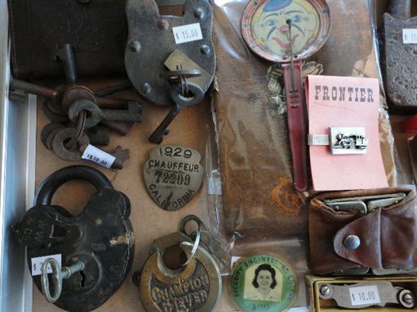 Variety of old locks