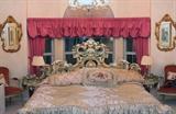 Rococo Hand Painted Austrian King Size Bed