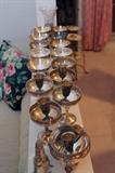 Sterling Goblets and Assorted Pieces