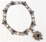 Beautiful Sterling Edwardian Necklace 