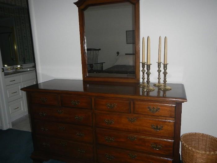 Pennsylvania House dresser and mirror