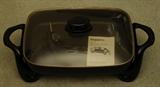 PRESTO Nonstick Electric Skillet w/Glass Cover grill  