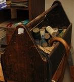 ANTIQUE TOOL CADDY 