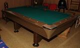 7' POOL TABLE: FISCHER EMPIRE DUCHESS VII 1969-1972
OVERALL DIMENSIONS: 4'4" x 7' 7 1/2"
LIKE NEW CONDITION
CUE STICKS, BALLS, RACK INCLUDED  