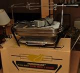 New FARBERWARE Electric Indoor Open Hearth Rotisserie & Grill R4550 Made in USA  