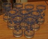 VINTAGE PFALTZGRAFF DINNERWARE GLASSES 