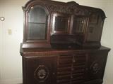 ANTIQUE GERMAN SERVER/CABINET