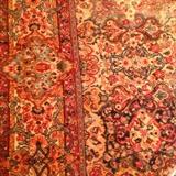 Kirman style large area rugs - many nice rugs throughout  the house 