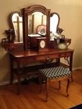 Art Nouveau vanity