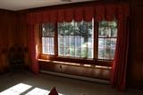New custom made set of 2 window treatments
