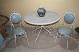 Wrought Iron 3 Piece bistro set