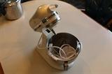 Kitchen aid deluxe mixer with attachments
