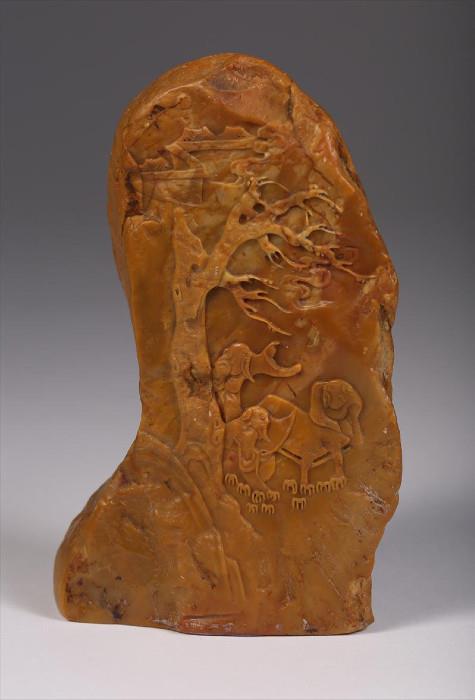 Chinese Carved Tianhuang Mountain, 20th Century