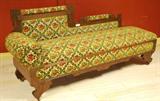 Eastlake Fainting Sofa that converts to a small bed.