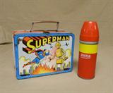 Superman vs. Robot Lunch Box with Thermos
