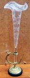 Etched Fluted Epergne
