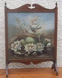Hand Painted Fire Screen
