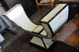 Modern marble veneer console base
