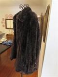 Paula Lishman Beaver Knit fur color Ombre Walnut