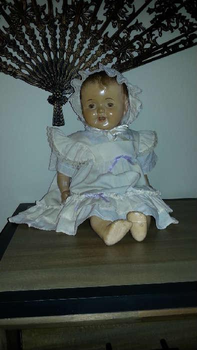 Composte doll 1930's