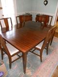 Dining room table and 6 chairs
