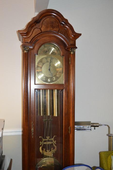 Grandfather clock.  Priced to move.  It works -- checked it today.  Chimes are nice.  