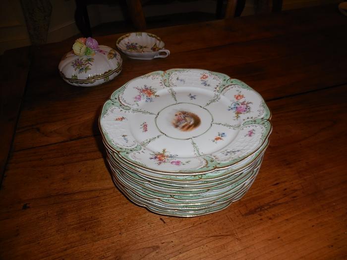 Lots of hand painted china