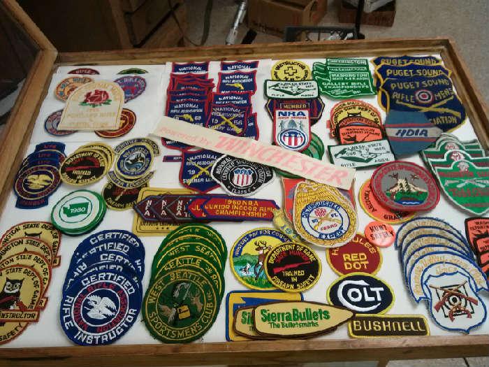 Here's a shot of the NRA patches