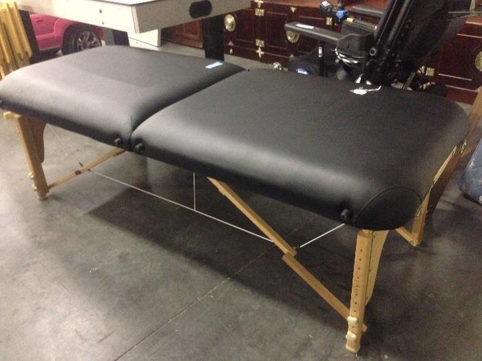 Black Massage Table