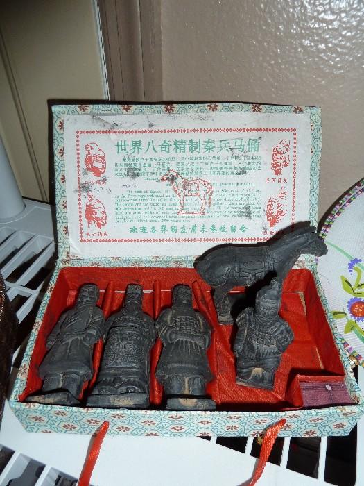 Chinese Qin Terracotta Warriors Tomb in Presentation Box
