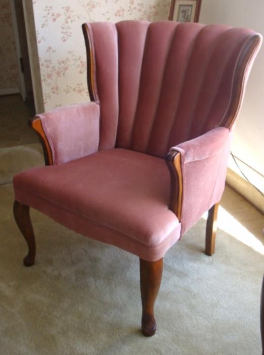 VINTAGE WING BACK CHAIR