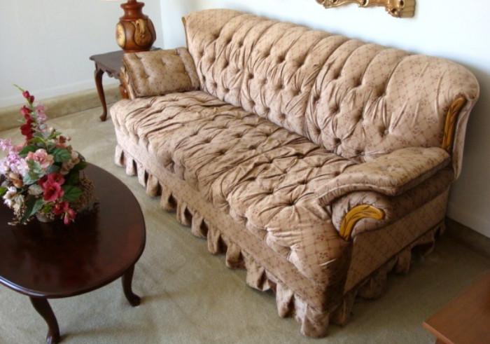 VINTAGE SOFA - EXCELLENT CONDITION, WE HAVE THE MATCHING CHAIR