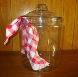 VERY LARGE PEANUT,COOKIE OR SNACK JAR