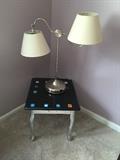 Modern Lamp and Table