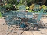 Wrought Iron Table and Chairs