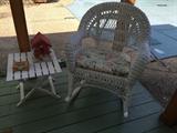 Wicker Rocker
