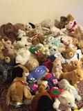 Stuffed animals and bears