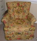 Floral Bedroom Chair