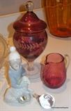 Cranberry, Lladro, Danish Paperweight