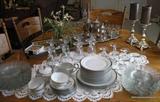 Rosenthal Dinnerware and matching Glasses