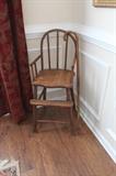 antique high chair
