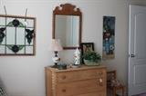 English pine chest of drawers