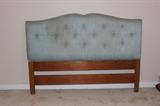 aqua full size headboard