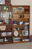 BOOK CASES, BOOKS