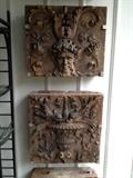 c. 1900 Large French Architectural Brick Plaques
