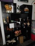 Cook geometric design shelving unit