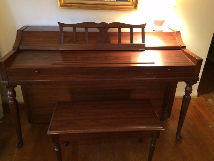 Beautiful 1960's upright Baldwin piano.