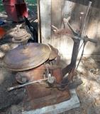 one of two tire changers